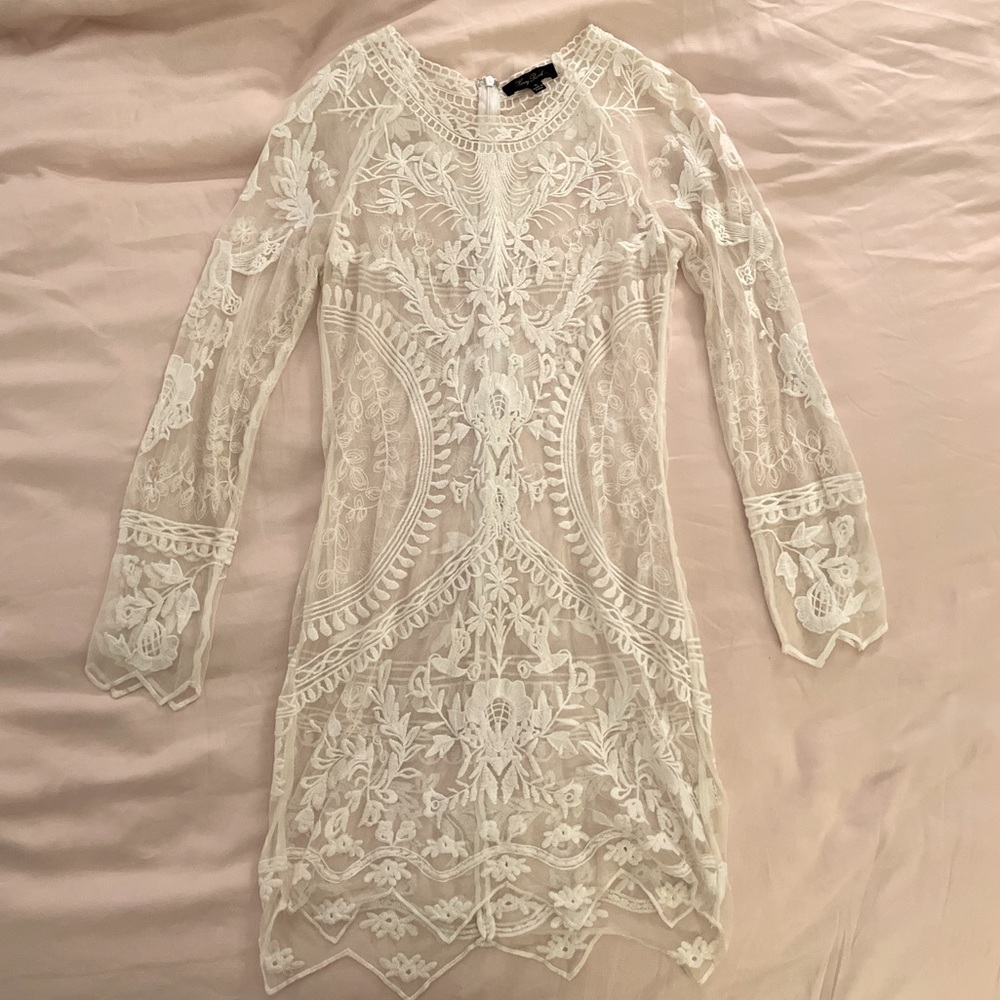 Sexy lace dress or swimsuit cover up